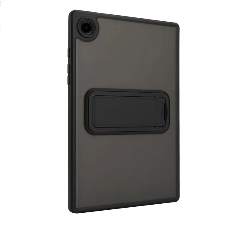 Étui pour Samsung Galaxy Tab A8 10.5 (2022) / (2021) avec support, peau TPU + PC - Couverture de tablette tactile - Noir