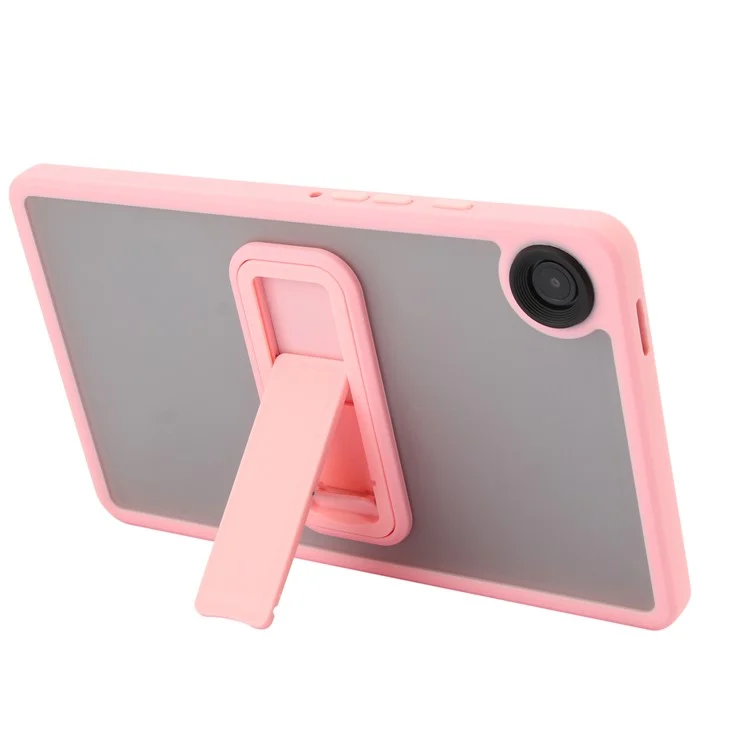 Для чехла Samsung Galaxy Tab A9 с подставкой TPU + PC Skin-Touch Tablet Cover - Розовый
