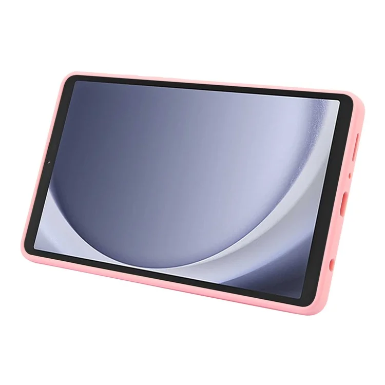 Для чехла Samsung Galaxy Tab A9 с подставкой TPU + PC Skin-Touch Tablet Cover - Розовый