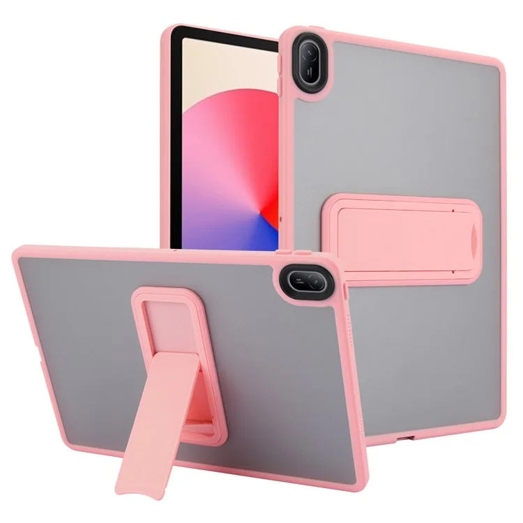 Étui pour Huawei MatePad SE 11 avec support en TPU + PC Skin-Touch Tablet Cover - Rose