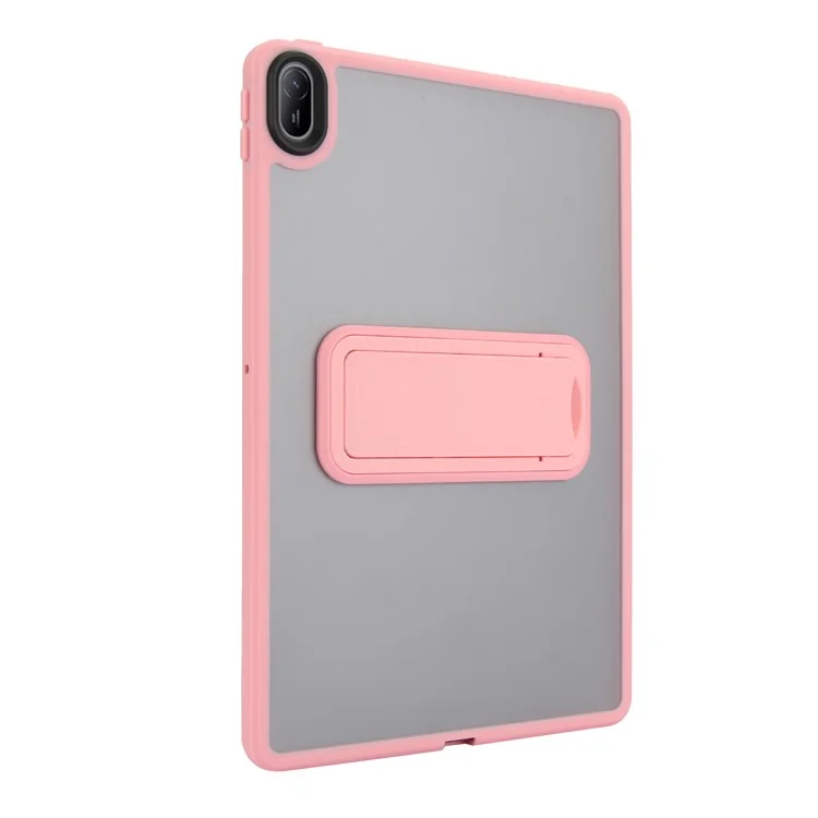Étui pour Huawei MatePad SE 11 avec support en TPU + PC Skin-Touch Tablet Cover - Rose