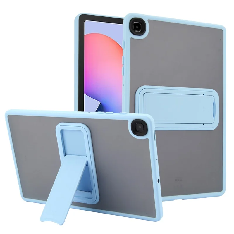 Tablet Case with Kickstand For Samsung Galaxy Tab S6 Lite (2024) / (2022) / (2020) TPU + PC Skin-touch Cover - Baby Blue