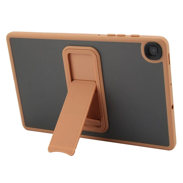 Tablet Case with Kickstand For Samsung Galaxy Tab S6 Lite (2024) / (2022) / (2020) TPU + PC Skin-touch Cover - Desert Gold