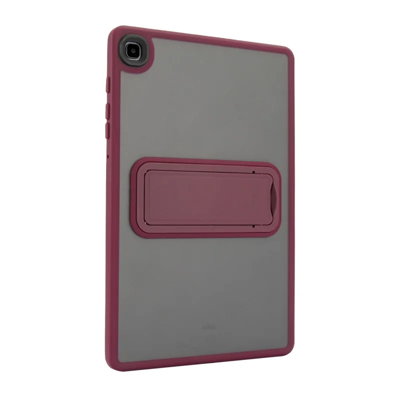 Tablet Case with Kickstand For Samsung Galaxy Tab S6 Lite (2024) / (2022) / (2020) TPU + PC Skin-touch Cover - Wine Red