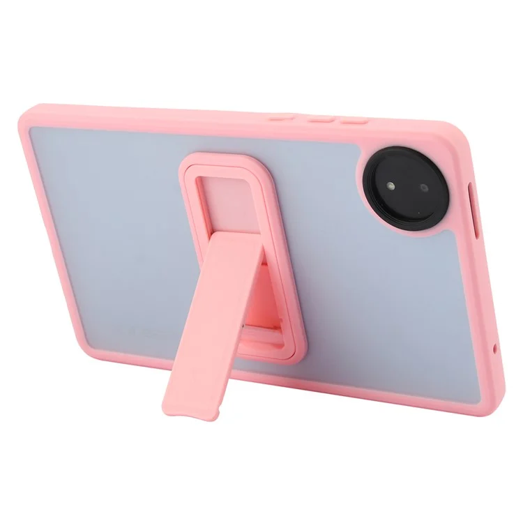 Für Xiaomi Redmi Pad SE 4G 8,7 Zoll Hülle mit Ständer TPU + PC Skin-Touch Tablet Cover - Pink