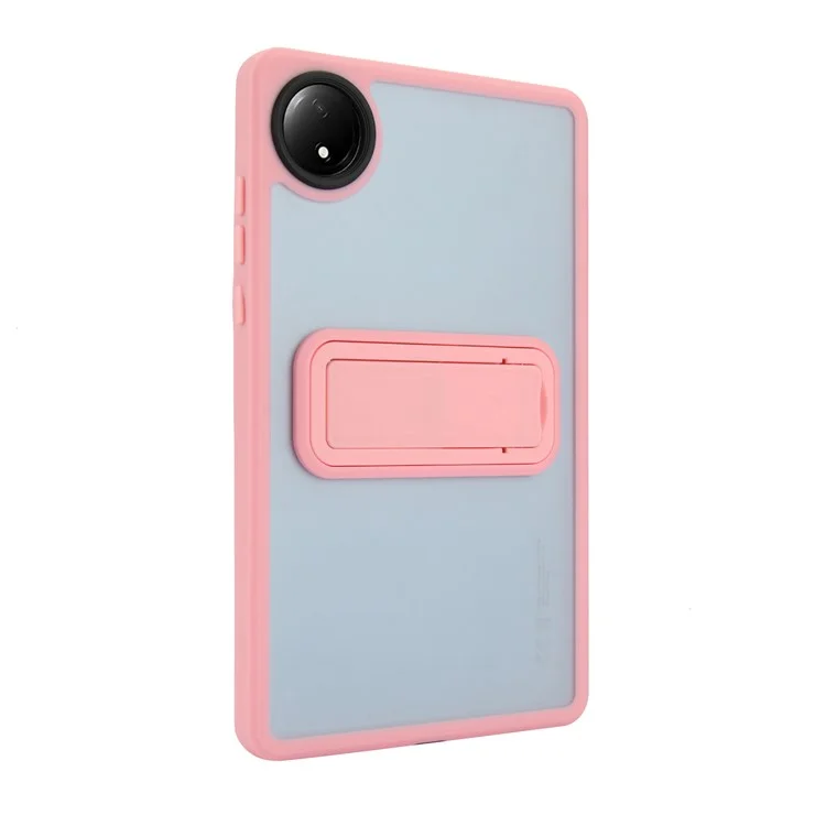 Für Xiaomi Redmi Pad SE 4G 8,7 Zoll Hülle mit Ständer TPU + PC Skin-Touch Tablet Cover - Pink