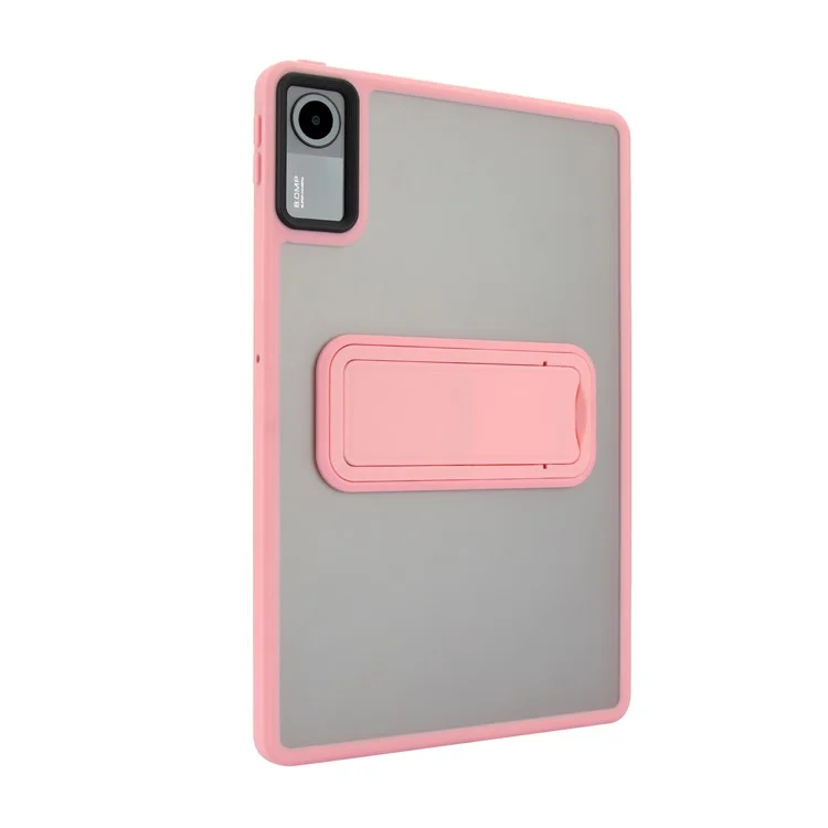Funda para Xiaomi Redmi Pad SE con soporte, piel de TPU + PC - Táctil Tablet Cover - Rosa