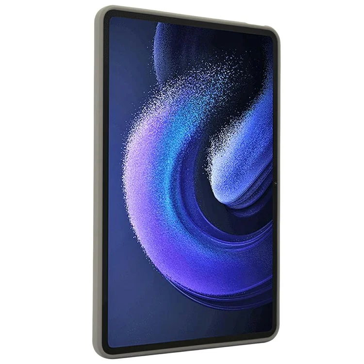 Funda para Xiaomi Pad 6 / Pad 6 Pro con soporte, de TPU + PC, cubierta táctil para tableta - Gris