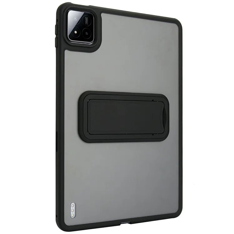 Für Xiaomi Pad 7 / Pad 7 Pro Hülle mit Ständer TPU + PC Skin-Berührung Tablet Cover - Schwarz