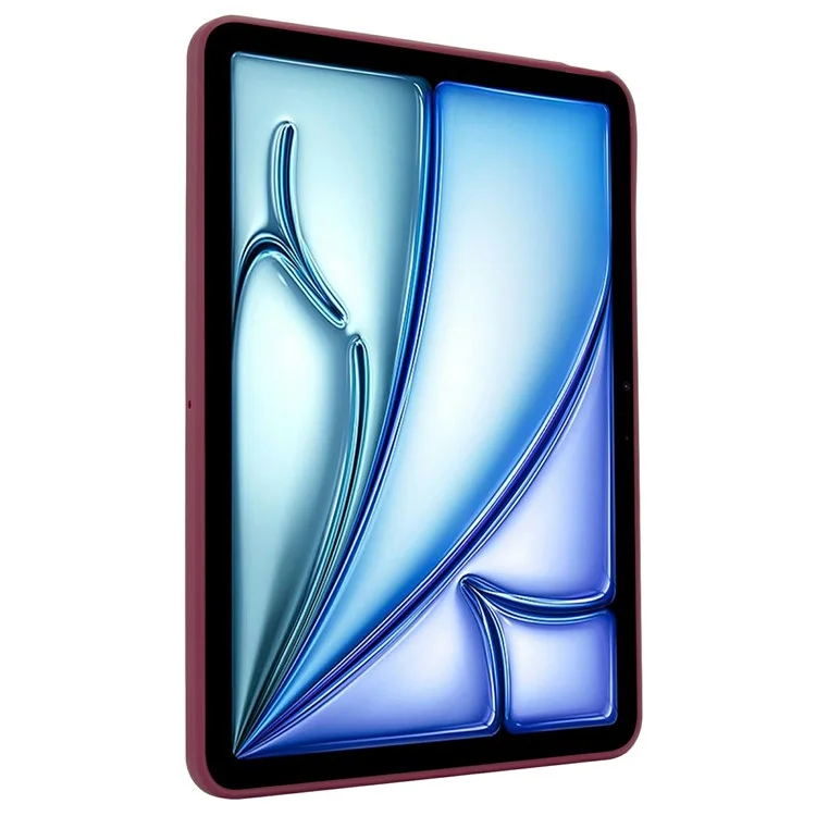 Чехол для планшета с подставкой для iPad Air 11 (2024) / Air (2022) / (2020) / iPad Pro 11-дюймов (2018) TPU + PC Skin-Touch Cover - Бордовый