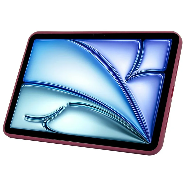 Чехол для планшета с подставкой для iPad Air 11 (2024) / Air (2022) / (2020) / iPad Pro 11-дюймов (2018) TPU + PC Skin-Touch Cover - Бордовый