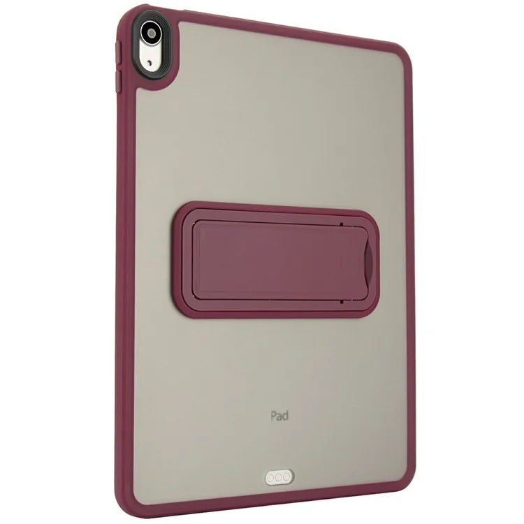 Чехол для планшета с подставкой для iPad Air 11 (2024) / Air (2022) / (2020) / iPad Pro 11-дюймов (2018) TPU + PC Skin-Touch Cover - Бордовый