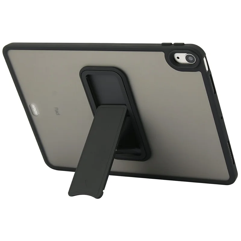 Tablet Case with Kickstand For iPad Air 11 (2025) / (2024) / Air (2022) /  (2020) / iPad Pro 11-inch (2018) TPU + PC Skin-Touch Cover - Black