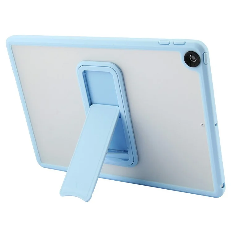 Tablet Case with Kickstand For iPad 10.2 (2021) / (2020) / (2019) TPU + PC Skin-touch Cover - Baby Blue
