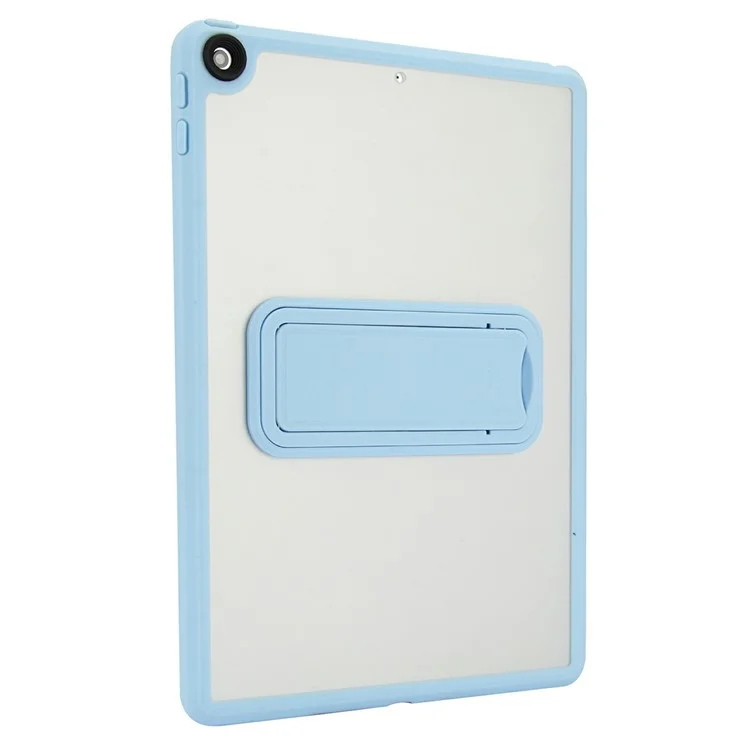 Tablet Case with Kickstand For iPad 10.2 (2021) / (2020) / (2019) TPU + PC Skin-touch Cover - Baby Blue