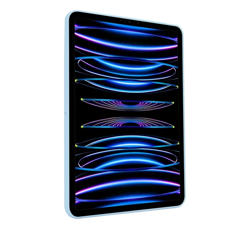 Étui pour tablette avec support pour iPad Pro 11 (2022) / (2021) / (2020) Couverture de peau en TPU + PC - Bleu bébé