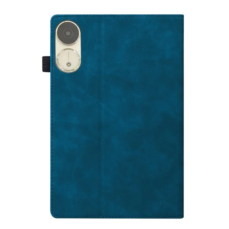 For Honor Pad V9 Case PU Leather Protective Folio Tablet Cover with Card Holder - Blue