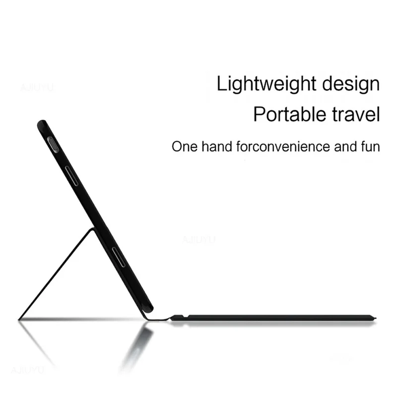 For Oppo Pad 3 Leather Case + Touchpad Bluetooth-compatible Keyboard with Backlit