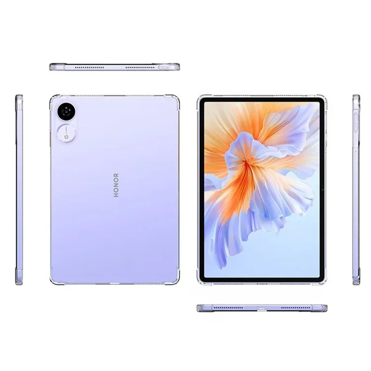 For Honor Pad V9 Case Four Corner Shockproof Clear Tablet TPU Cover
