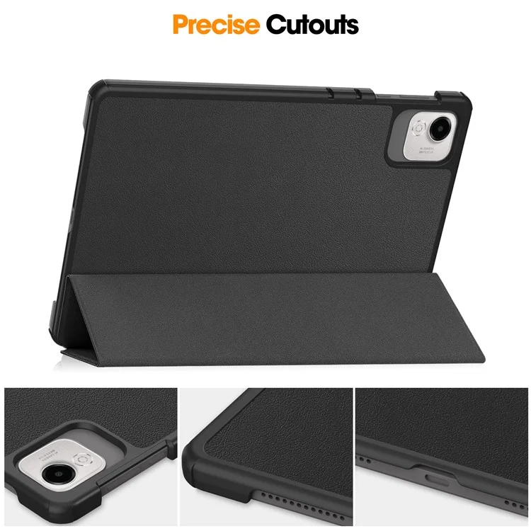 Étui pour For Honor Pad X9 Pro Antichoc en Cuir avec Support de Tablette - Noir
