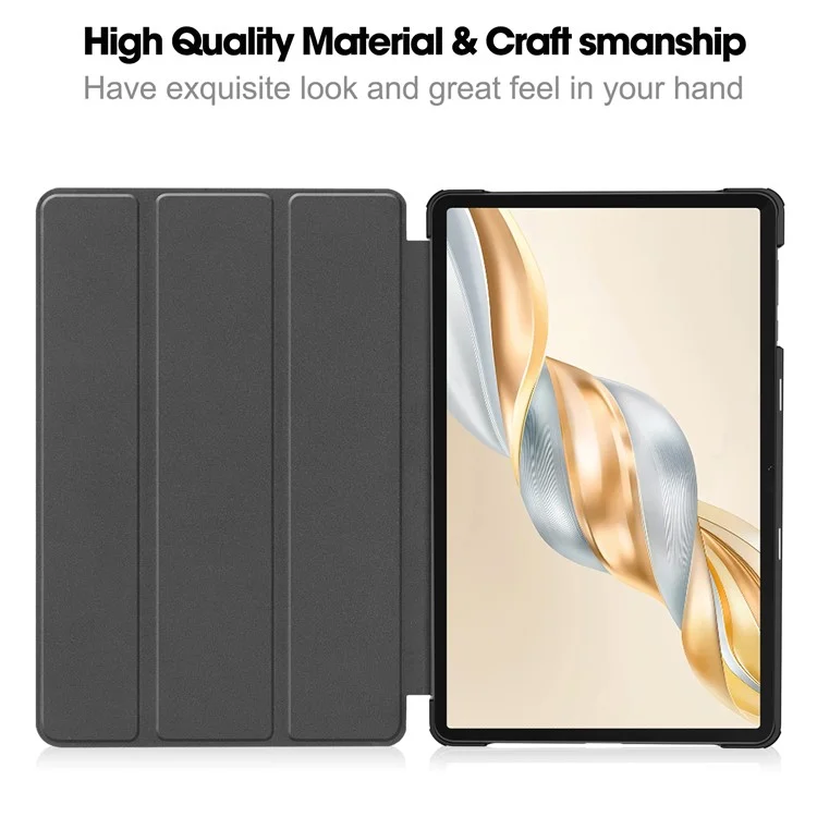 Étui pour tablette For Honor Pad X9 Pro avec motif imprimé, support en cuir - Ne me touche pas