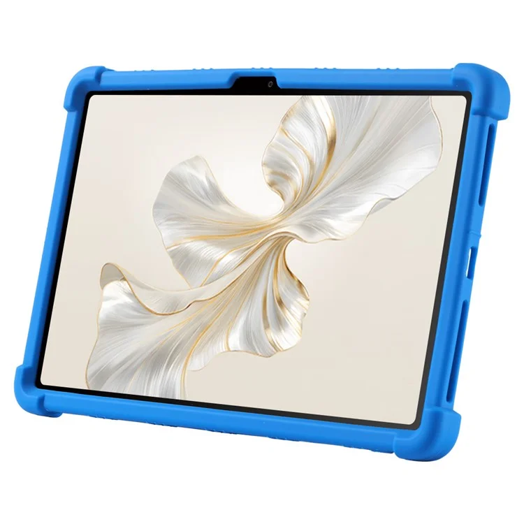 Чехол для Honor Pad 9 Pro / Pad V8 Pro с подставкой и силиконовой защитой - Темно-синий