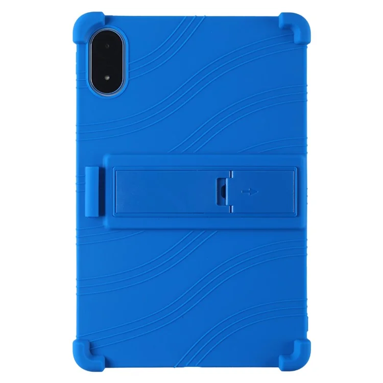 Чехол для Honor Pad 9 Pro / Pad V8 Pro с подставкой и силиконовой защитой - Темно-синий