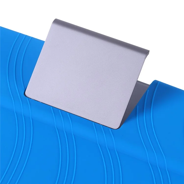 Para Lenovo Xiaoxin Pad Studio 11,5 Polegadas / Capa de Silicone com Suporte da Aba Plus Protetora Resistente - Azul Escuro