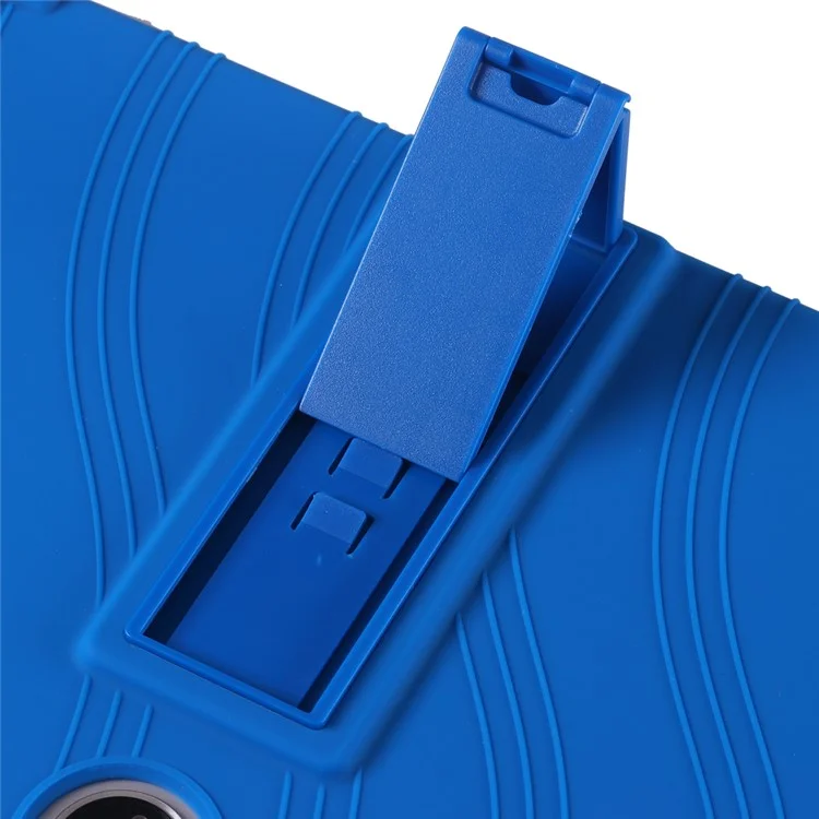 Cover in silicone con supporto per Oppo Pad 3 / OnePlus Pad Pro - Cover protettiva resistente - Blu scuro