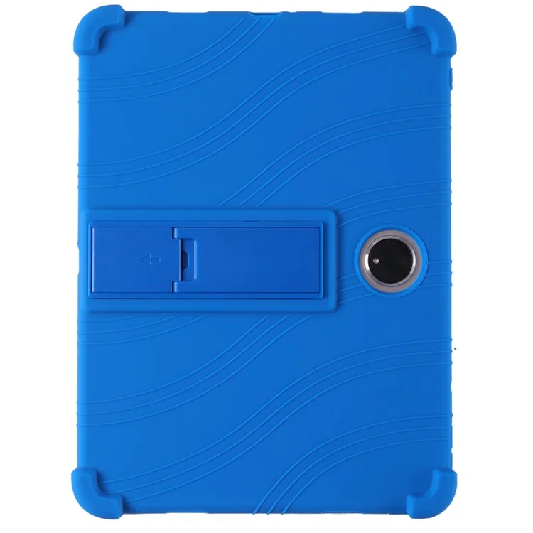 Cover in silicone con supporto per Oppo Pad 3 / OnePlus Pad Pro - Cover protettiva resistente - Blu scuro