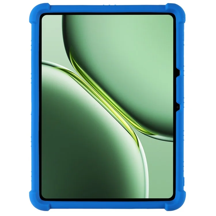 Cover in silicone con supporto per Oppo Pad 3 / OnePlus Pad Pro - Cover protettiva resistente - Blu scuro