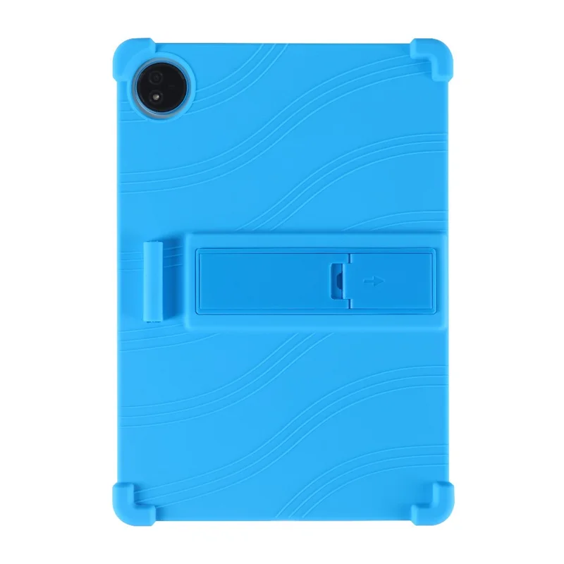 For Huawei MatePad Pro 13.2 Silicone Case with Kickstand Rugged Protective Cover - Baby Blue