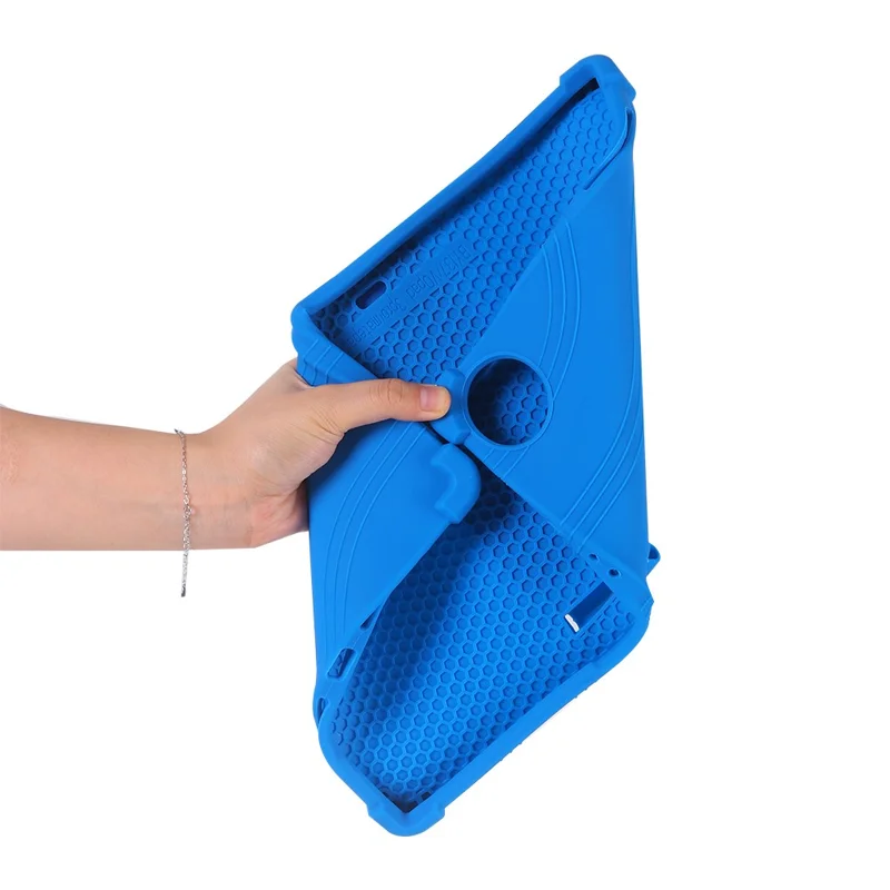 For Huawei MatePad Pro 13.2 Silicone Case with Kickstand Rugged Protective Cover - Baby Blue