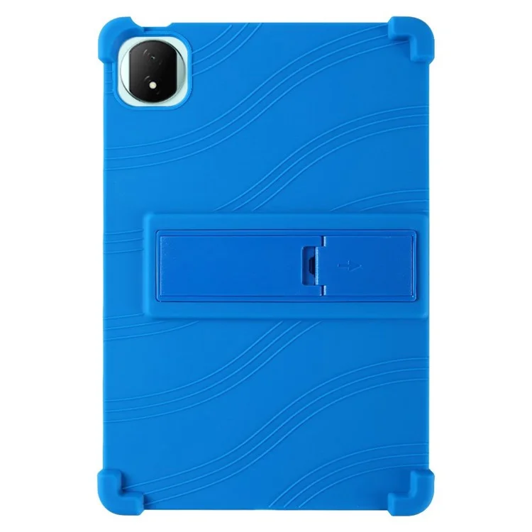 Cover in silicone per Honor MagicPad 2 12.3 / Pad GT Pro con supporto pieghevole e protezione robusta - Blu scuro