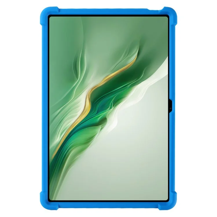Cover in silicone per Honor MagicPad 2 12.3 / Pad GT Pro con supporto pieghevole e protezione robusta - Blu scuro