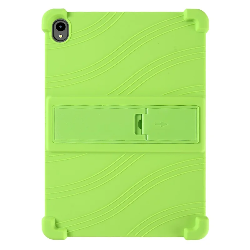 For Walmart Onn 11 inch Tablet Pro (2024) Silicone Case with Kickstand Rugged Protective Cover - Green