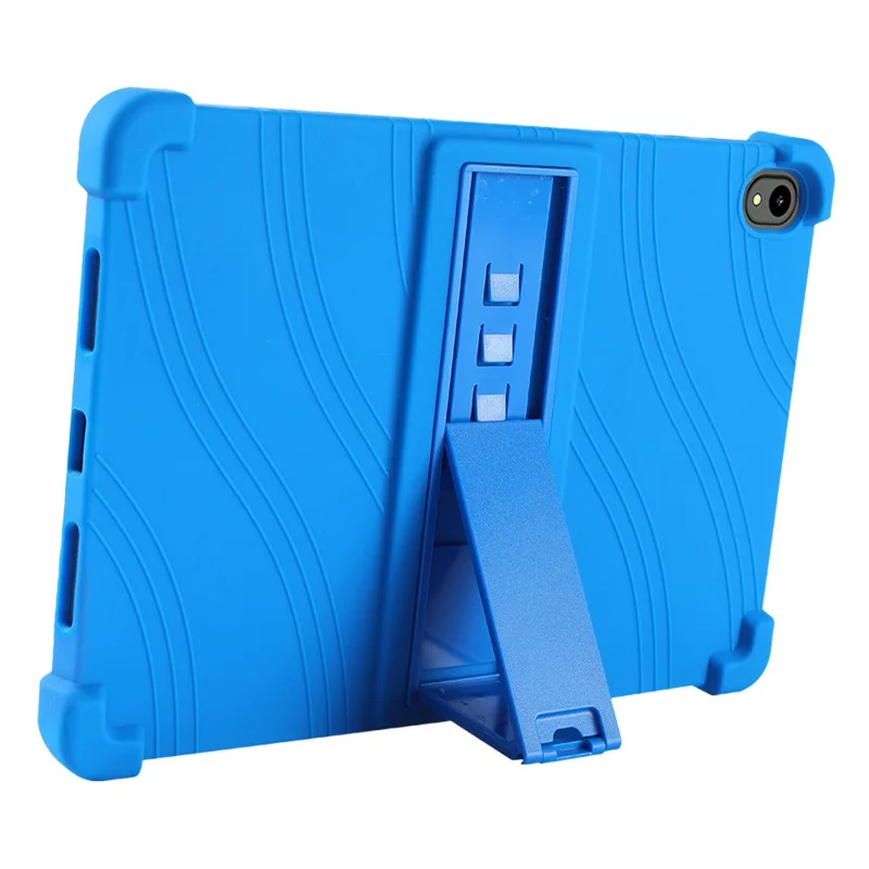 For Walmart Onn 11 inch Tablet Pro (2024) Silicone Case with Kickstand Rugged Protective Cover - Purple