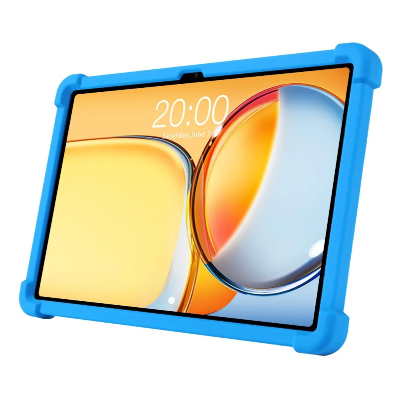 Capa de Silicone para Teclast P50AI com Suporte e Proteção Robusta - Azul Escuro