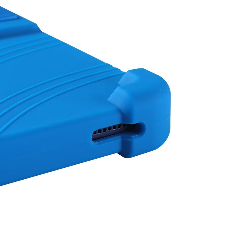 Capa de Silicone para Teclast P50AI com Suporte e Proteção Robusta - Azul Escuro