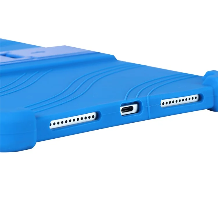 Étui en silicone avec support pour For Honor Pad X9 Pro, protection robuste - Bleu foncé