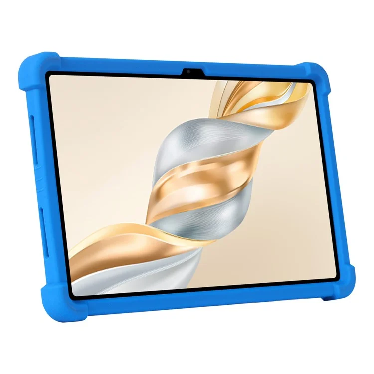 Étui en silicone avec support pour For Honor Pad X9 Pro, protection robuste - Bleu foncé