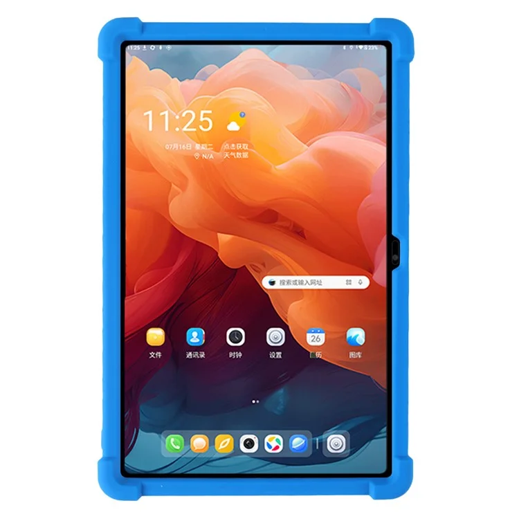 Für Alldocube Iplay 60 Plus Hülle mit verstellbarem Ständer Silikon Tablet Schutzhülle - Dunkelblau