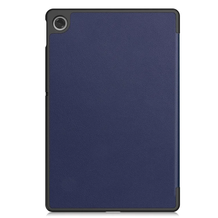 Pour Lenovo Tab TB311FU Étui en Cuir Antichoc avec Support de Protection pour Tablette - Bleu Foncé