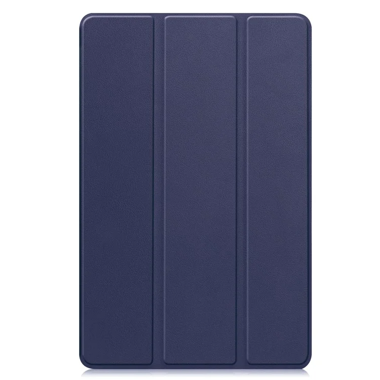 Pour Lenovo Tab TB311FU Étui en Cuir Antichoc avec Support de Protection pour Tablette - Bleu Foncé