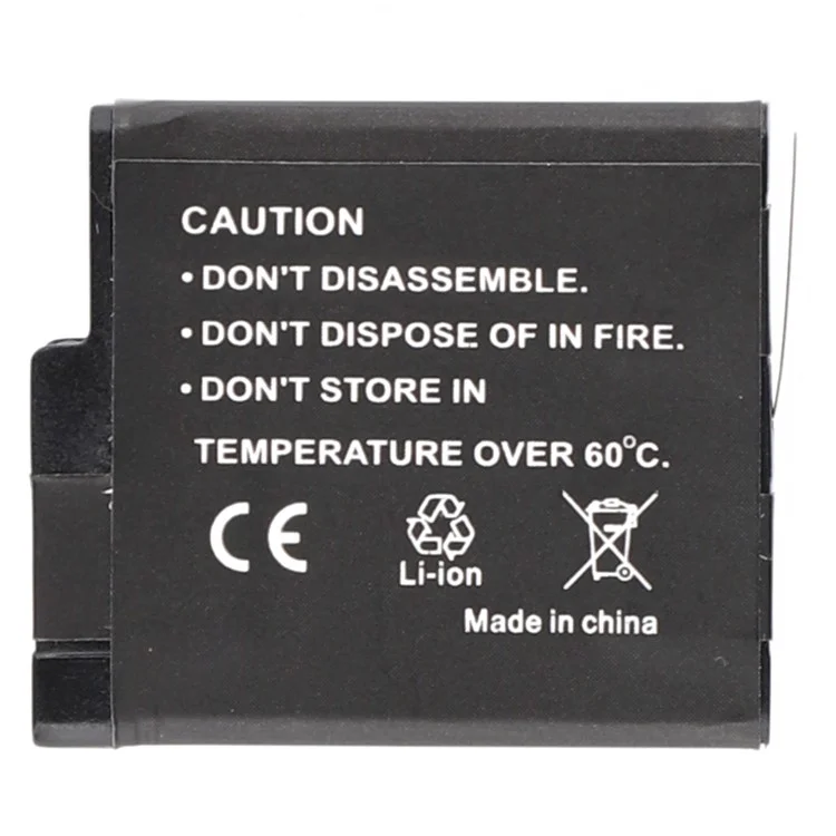 For GoPro Hero 7 / 6 / 5 3.85V 1250mAh Li-Polymer Battery Assembly Part (Without Logo)  (Encode: AHDBT-501 / 601 / 701)
