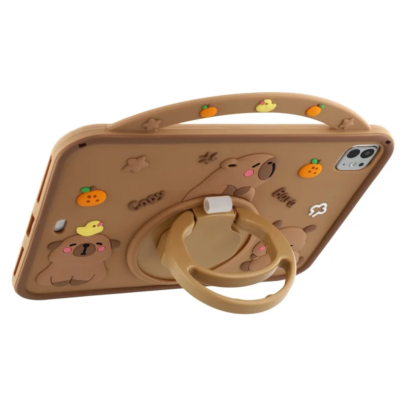 Silicone Case for iPad Air 11 (2025) / (2024) / Pro 11 (2025) / 11 (2024) / (2022) / (2021) / (2020) / (2018) / Air (2022) / Air (2020) Kickstand Cover