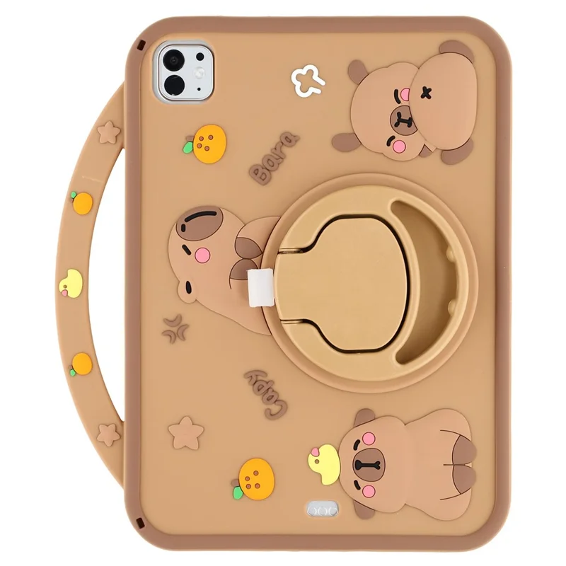 Silicone Case for iPad Air 11 (2025) / (2024) / Pro 11 (2025) / 11 (2024) / (2022) / (2021) / (2020) / (2018) / Air (2022) / Air (2020) Kickstand Cover