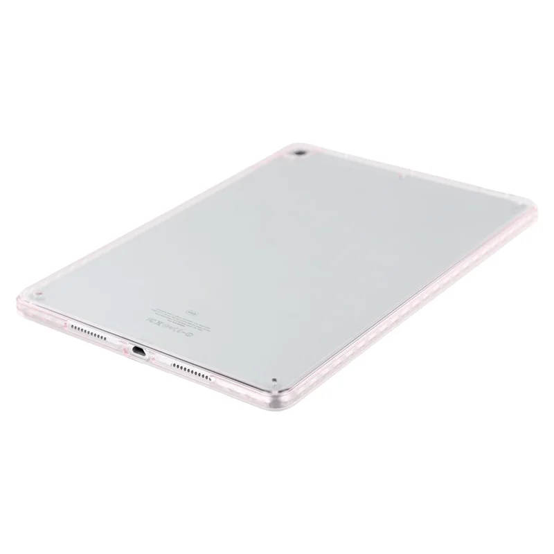 Tablet Case For iPad 10.2 (2021)  /  (2020)  /  (2019)  /  Air 10.5 inch (2019) Flexible TPU + Acrylic Shockproof Protective Cover - Pink