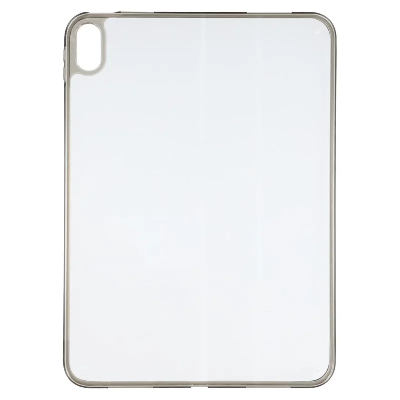 For iPad (2025) / 10.9 (2022) Case Flexible TPU + Acrylic Tablet Shockproof Protective Cover - Grey