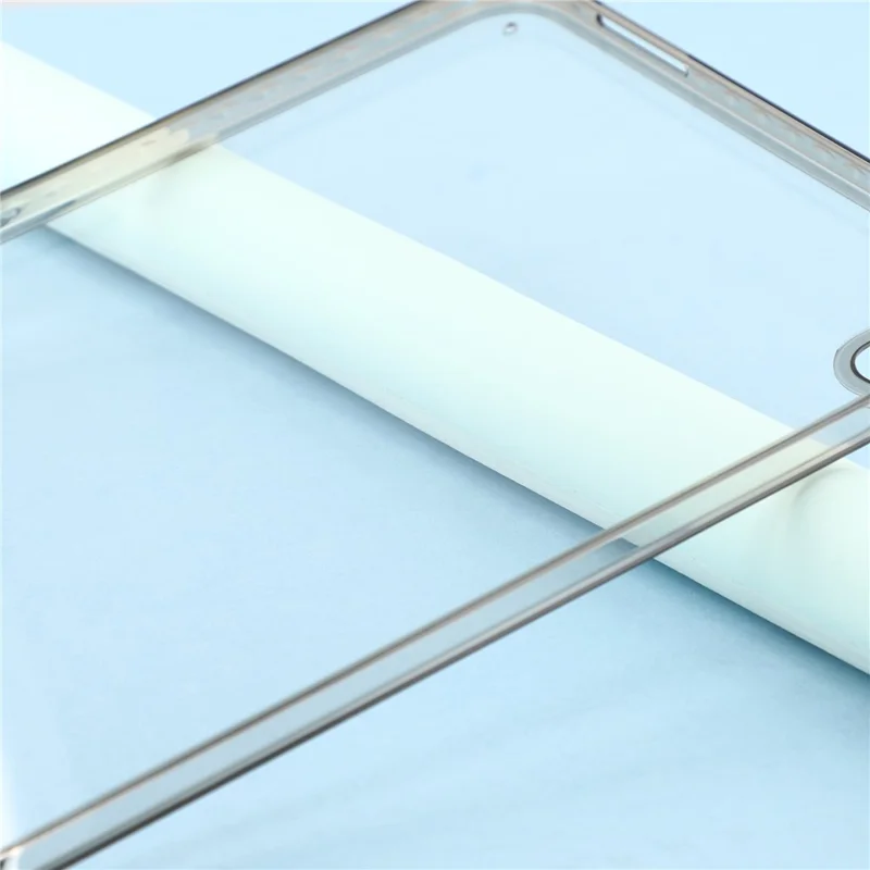 For iPad (2025) / 10.9 (2022) Case Flexible TPU + Acrylic Tablet Shockproof Protective Cover - Grey